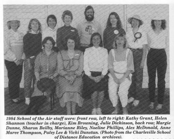 1984 School of the Air staff